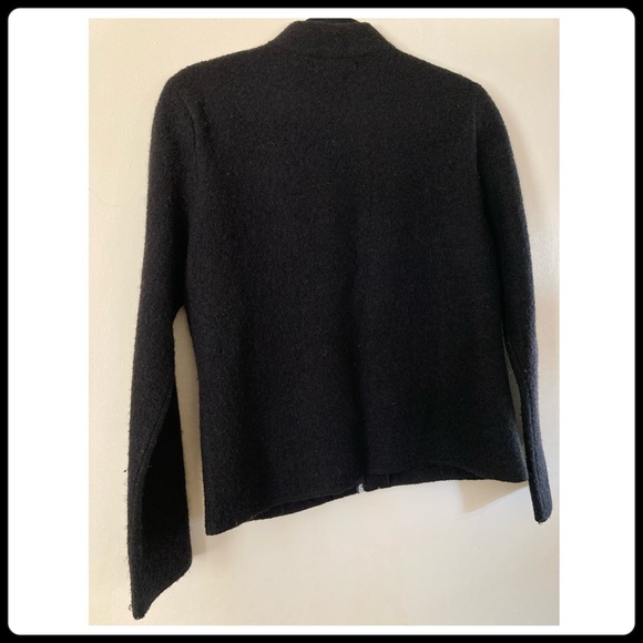 Womens Boiled Wool Jacket - Picture 2 of 7